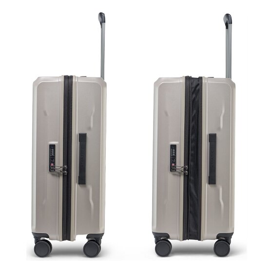 Stratic Phoenix 4 wielen Trolley 66 cm met uitbreidingsplooi