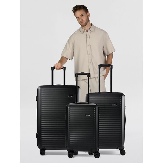 Nowi Grand Canaria Koffer 4 wielen set 3pc. met dubbele wielen