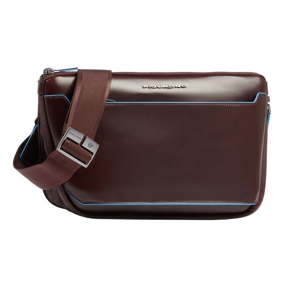 Piquadro Blue Square Schoudertas Leer 30 cm