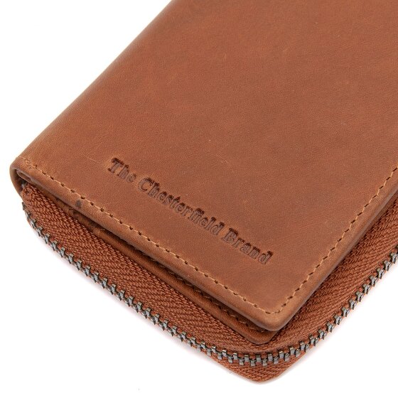 The Chesterfield Brand Osum Portemonnee RFID-bescherming Leer 11 cm