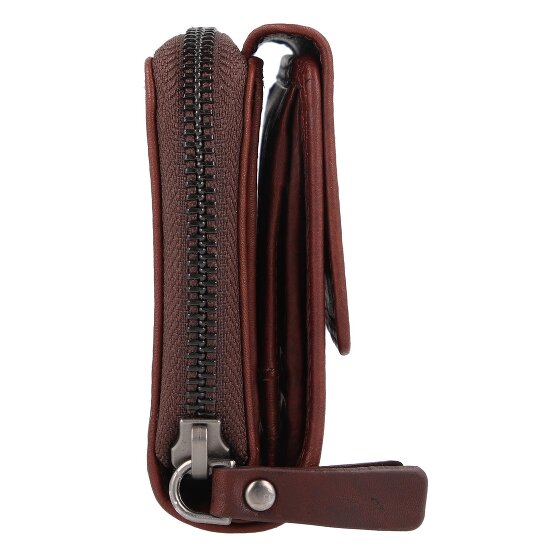 Jack Kinsky Portemonnee RFID-bescherming Leer 11 cm