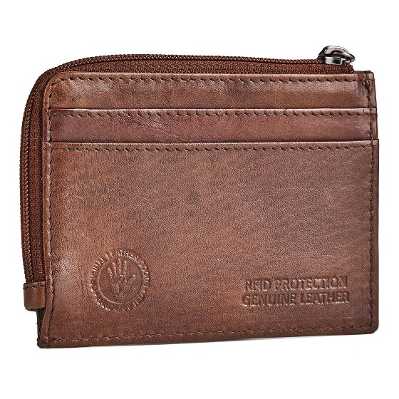 Greenburry Newport Creditcardhouder RFID-bescherming Leder 10.5 cm
