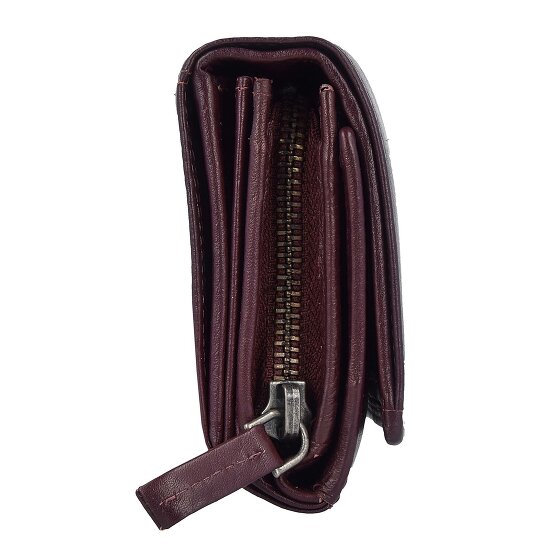 Greenburry Sponsachtig portefeuille leer 15,5 cm