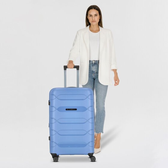 Polestream Strz by Asteroid 4 wielen Trolley L 74 cm met uitbreidingsplooi