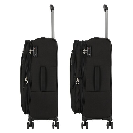 American Tourister Avantour 4 wielen Kofferset 3-delig met uitbreidingsplooi