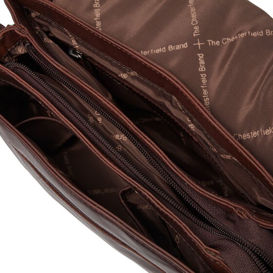 The Chesterfield Brand Tustin Schoudertas Leer 25 cm
