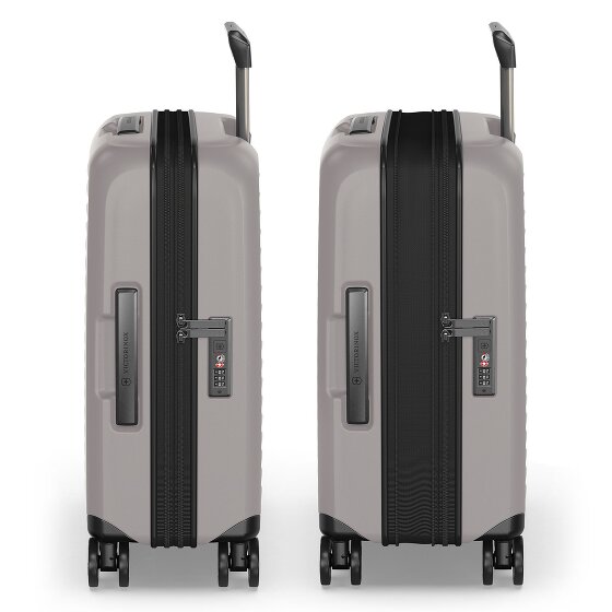 Victorinox Airox Advanced 4 wielen Cabinewagen S 55 cm Laptop compartiment met uitbreidingsplooi