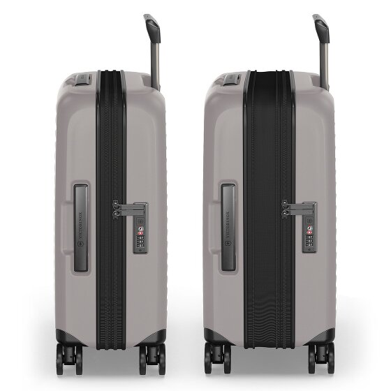 Victorinox Airox Advanced 4 wielen Cabinewagen S 55 cm Laptop compartiment met uitbreidingsplooi
