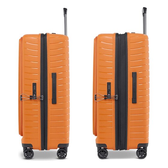 Stratic Novium 4 wielen Trolley L 75 cm met uitbreidingsplooi