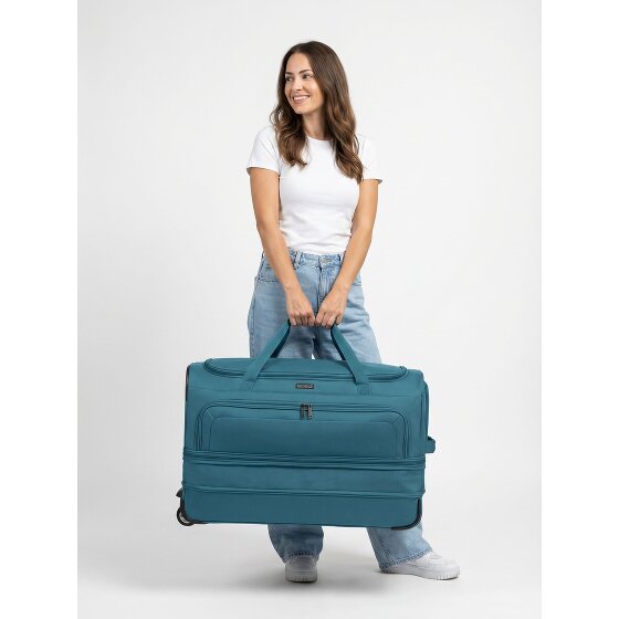 Redolz Duffle Essentials reistas met 2 wielen, 70 cm lang, met uitbreidingsplooi