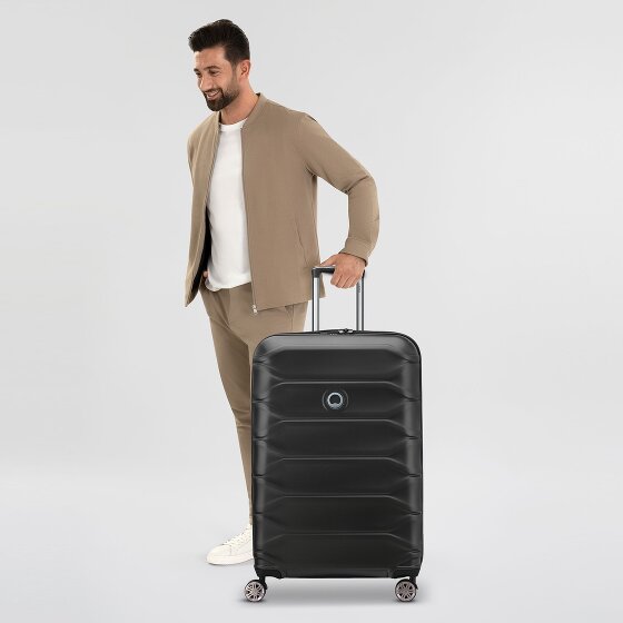 Delsey Paris Meteor 4 wielen Trolley L 78 cm met uitbreidingsplooi