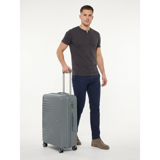 Travelite Pacific 4 wielen Trolley M 67 cm