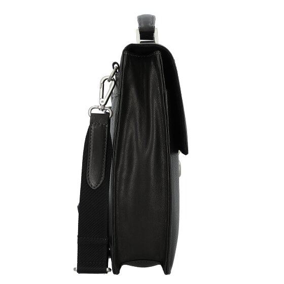 Leonhard Heyden Bergamo aktetas leer 38 cm Laptop compartiment