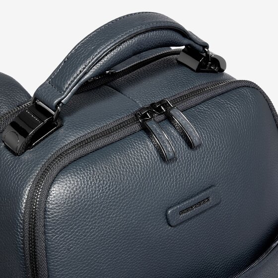 Piquadro Modus Special Dagrugzak Leer 37 cm Laptop compartiment