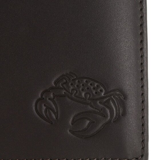 oxmox Leather Portemonnee RFID-bescherming Leder 10 cm