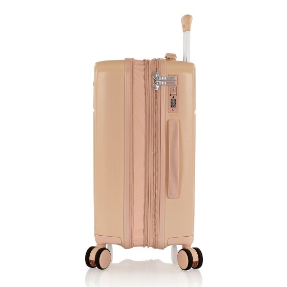 Heys Pastel 4 wielen Cabinewagen S 53 cm met uitbreidingsplooi