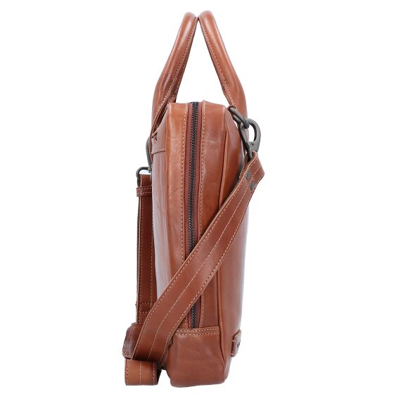 Plevier Navigator Tacan Koffer Leer 36 cm Laptop compartiment