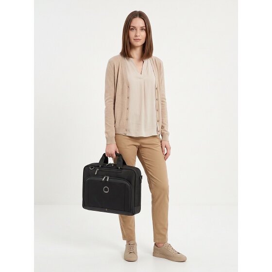 Delsey Paris DLC Pro Aktentas RFID-bescherming 40 cm Laptopvak