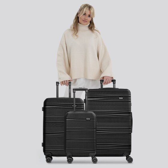 Redolz Essentials 16 3-SET 4 wielen Kofferset 3-delig