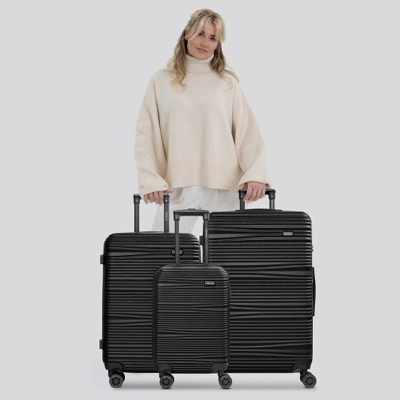 Redolz Essentials 16 3-SET 4 wielen Kofferset 3-delig