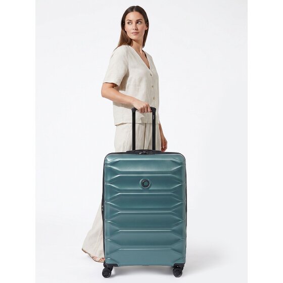 Delsey Paris Meteor 4 wielen Trolley L 78 cm met uitbreidingsplooi