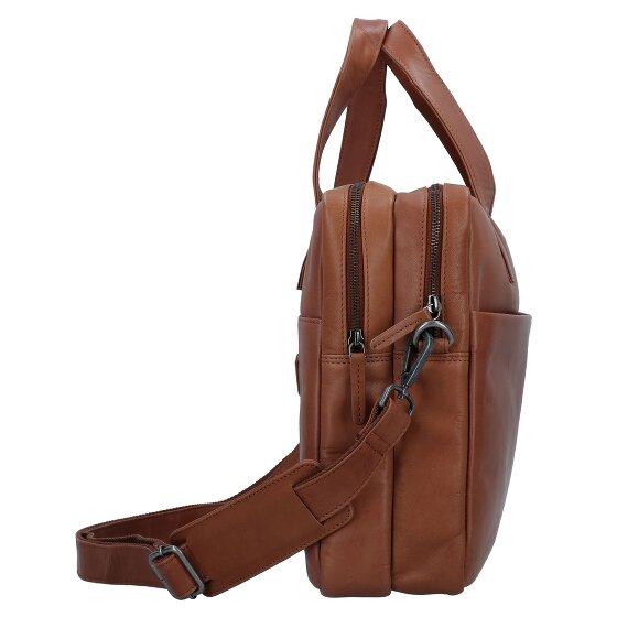Greenburry Fiorentina Koffer Leer 37 cm Laptop compartiment