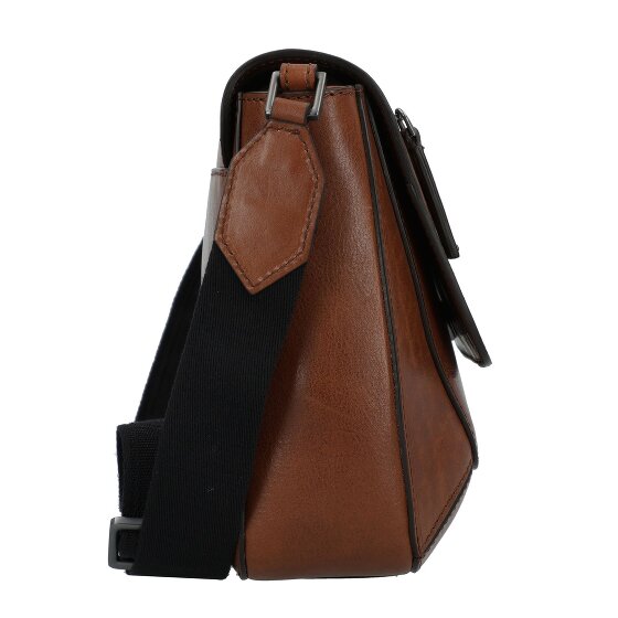 The Bridge Giulio Aktetas Messenger Leer 34 cm