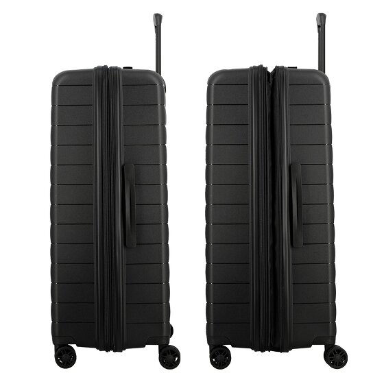 Jump Striper 4 wielen Trolley 77 cm met uitbreidingsplooi
