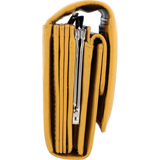 Mika Leren portemonnee 17 cm