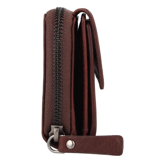 Jack Kinsky Montreal Portemonnee RFID-bescherming Leer 13.5 cm
