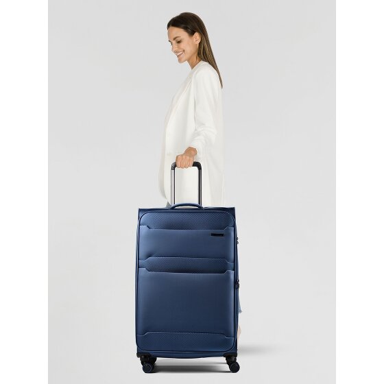 Cocoono Mauritius 4 wielen Trolley L 81 cm met uitbreidingsplooi