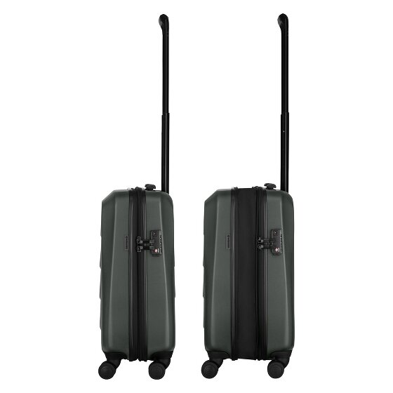 Wenger Prymo 4 wielen Cabinewagen 55 cm met uitbreidingsplooi