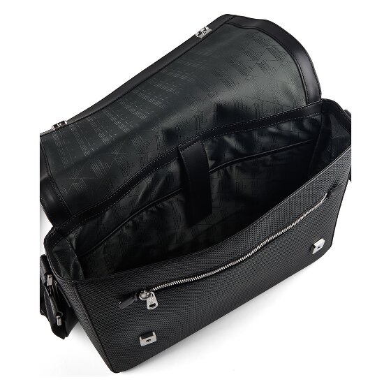 Lacoste Chantaco Aktetas Messenger Leder 35 cm