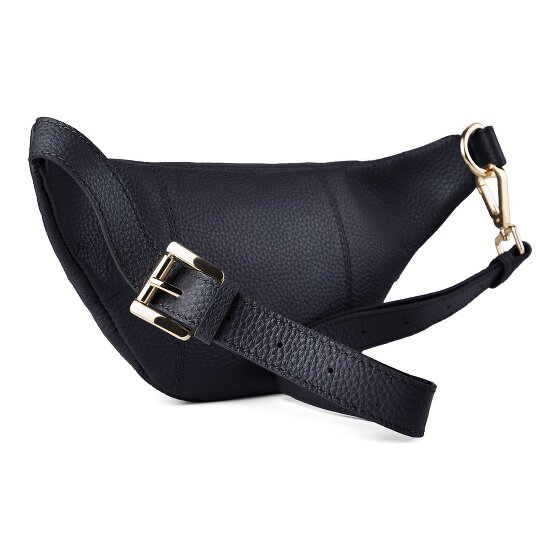 Lazarotti Bologna leer Fanny pack met dubbele rits, crossbody, leer, 25 cm