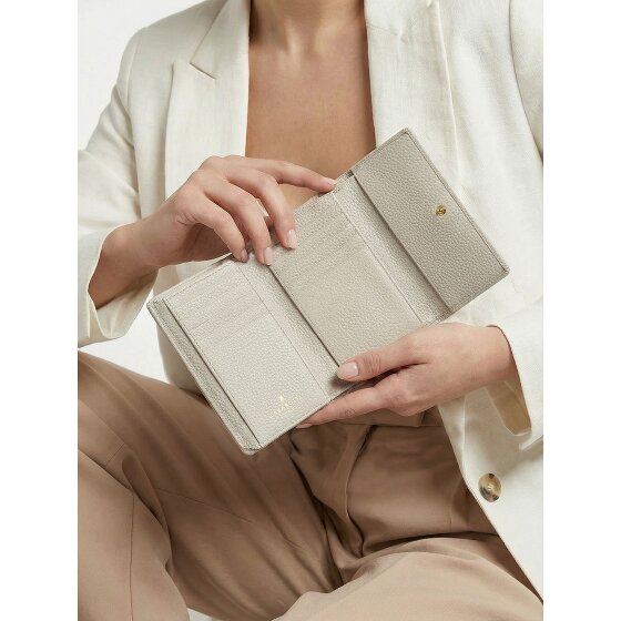 Lazarotti Bologna leer XL portemonnee met ritsvak leer 14 cm