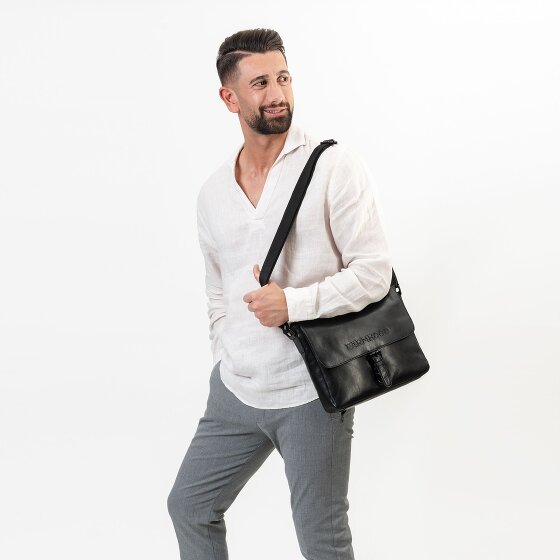 Farmhood Memphis Aktetas Messenger Leer 32 cm