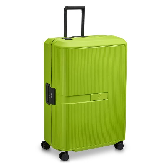 Delsey Paris x United Colors of Benetton Colour Block harde 4-wiel trolley 76 cm