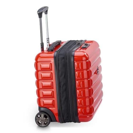 Delsey Paris Shadow 5.0 4-wiel business trolley 38 cm laptopvak met uitbreidingsplooi