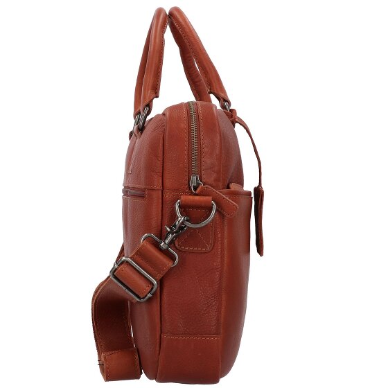 Burkely Antieke Avery aktetas Leer 40 cm Laptopcompartiment