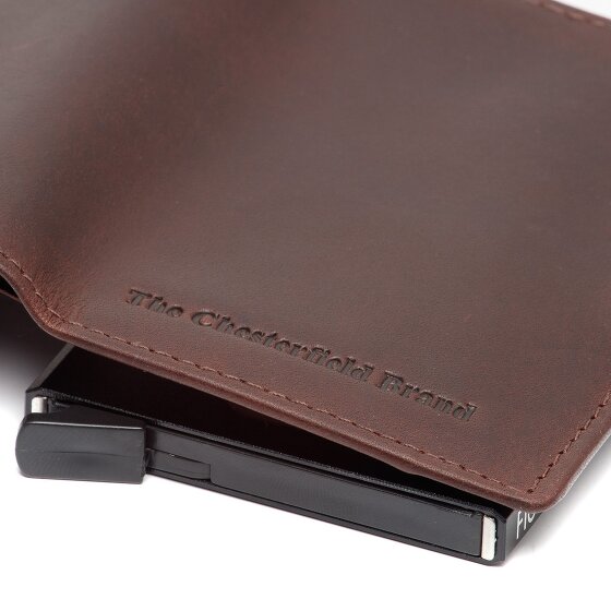The Chesterfield Brand Lagos Kredietkaart etui RFID-bescherming Leer 6.5 cm