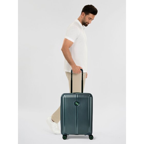 Polestream Paris 4 wielen Cabinewagen 55 cm met uitbreidingsplooi