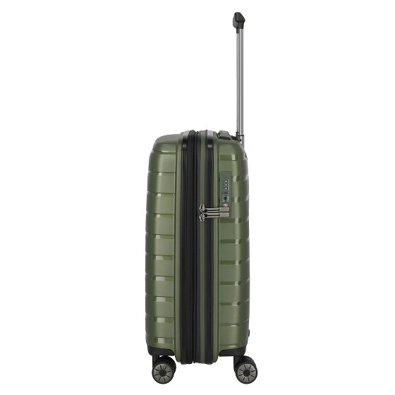 Travelite Air Base 4 wielen Cabinewagen 55 cm met uitbreidingsplooi