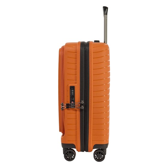 Stratic Novium 4 wielen Cabinewagen S 55 cm Laptop compartiment met uitbreidingsplooi