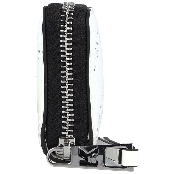 Karl Lagerfeld Gestanst portefeuille leer 10,5 cm