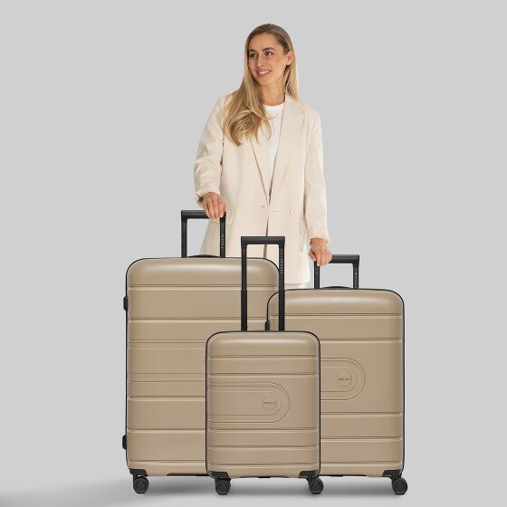 Redolz Essentials 11 4 wielen Kofferset 3-delig met uitbreidingsplooi