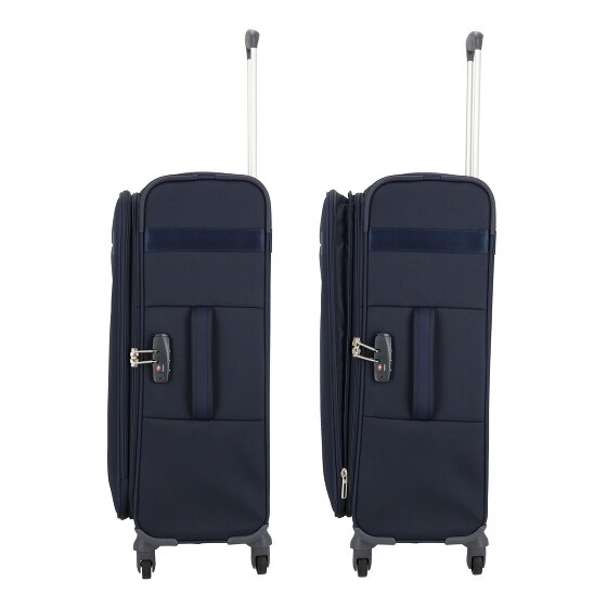 Samsonite Citybeat 4 wielen Kofferset 3-delig met uitbreidingsplooi