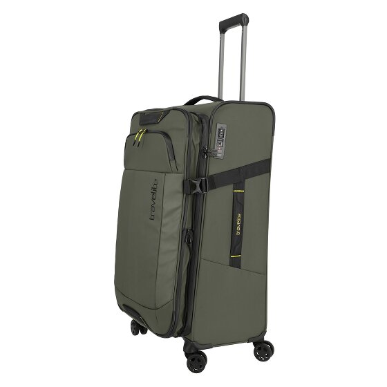 Travelite Briize 4 wielen Trolley L 78 cm met uitbreidingsplooi