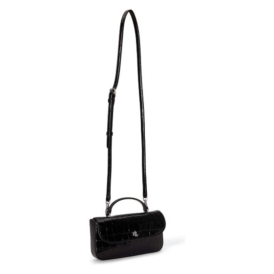 Lauren Ralph Lauren Marcy tasbedeltje van leer, 6 cm