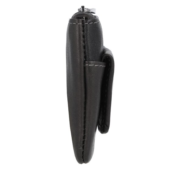 Greenland Nature Zwart Nappa Sleuteletui RFID Leer 11,5 cm