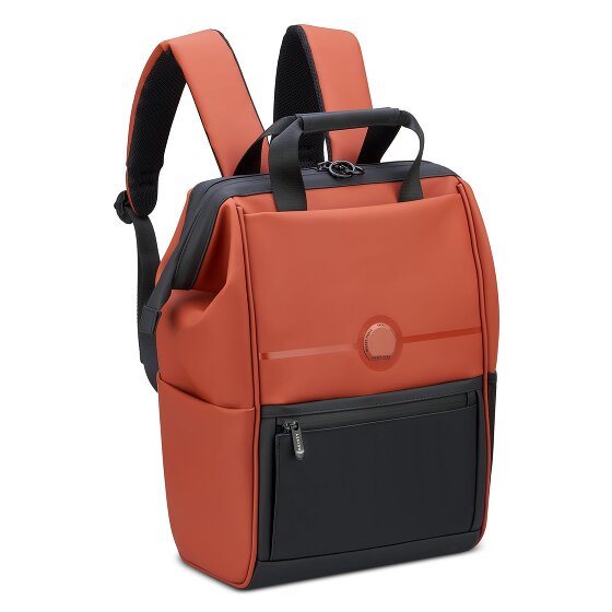 Delsey Paris Turenne Soft Dagrugzak RFID-bescherming 39 cm Laptop compartiment